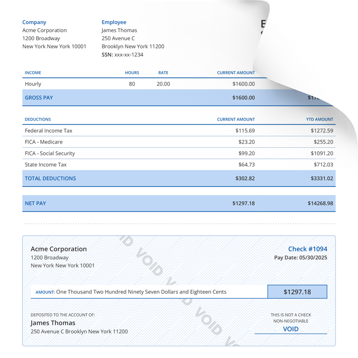 Table Template